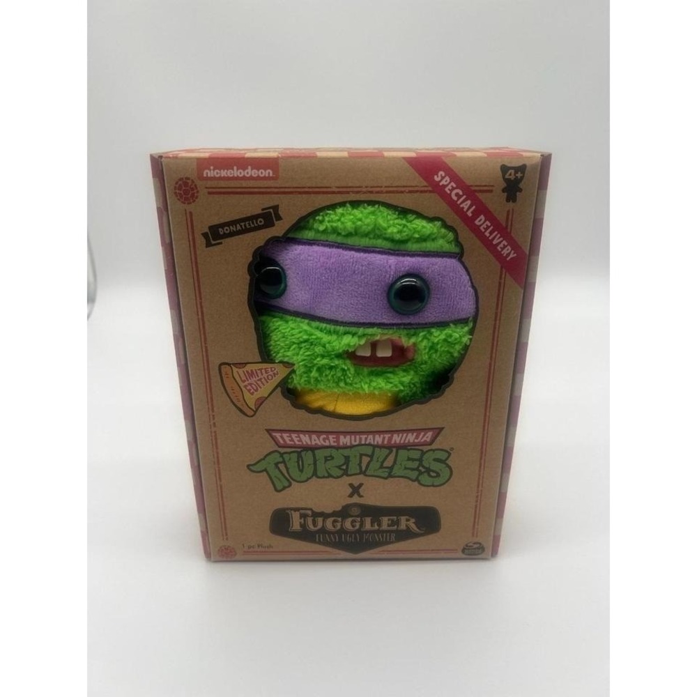 TMNT x Fuggler Donatello Limited Edition Plush Funny‎ Ugly Monster Ninja Turtles